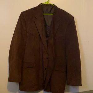 Brown circle s blazer